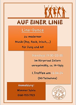 Banner Line-Dance für Jung und Alt