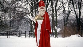 Banner Nikolausfeier Trachtenjugend