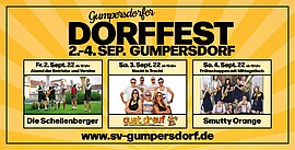 Banner Gumpersdorfer Dorffest