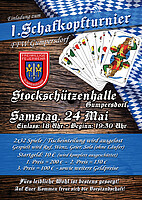 Logo 1. Schafkopfturnier 