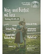 Logo Wein- & Bierfest mit Tanz