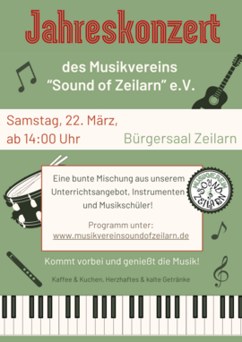 Banner Jahreskonzert