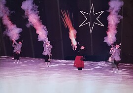 Banner Weihnachtsschießen der Böllerschützen