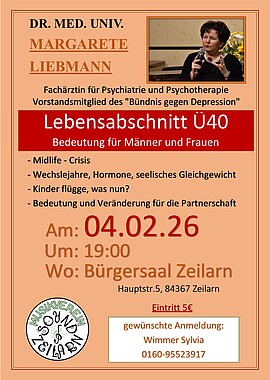 Banner Vortrag Dr. med. univ. Margarete Liebmann